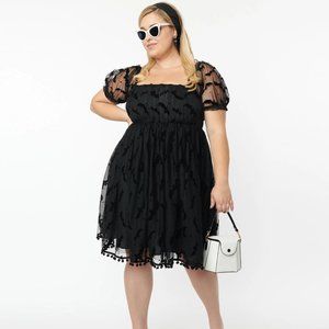 NWT Unique Vintage Bat Dress